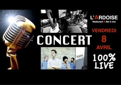 CONCERT LIVE VENDREDI 8 AVRIL 2016